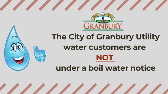 No Boil Water Notice