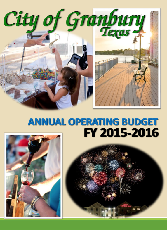 Budget FY 2016_Cover Adopted