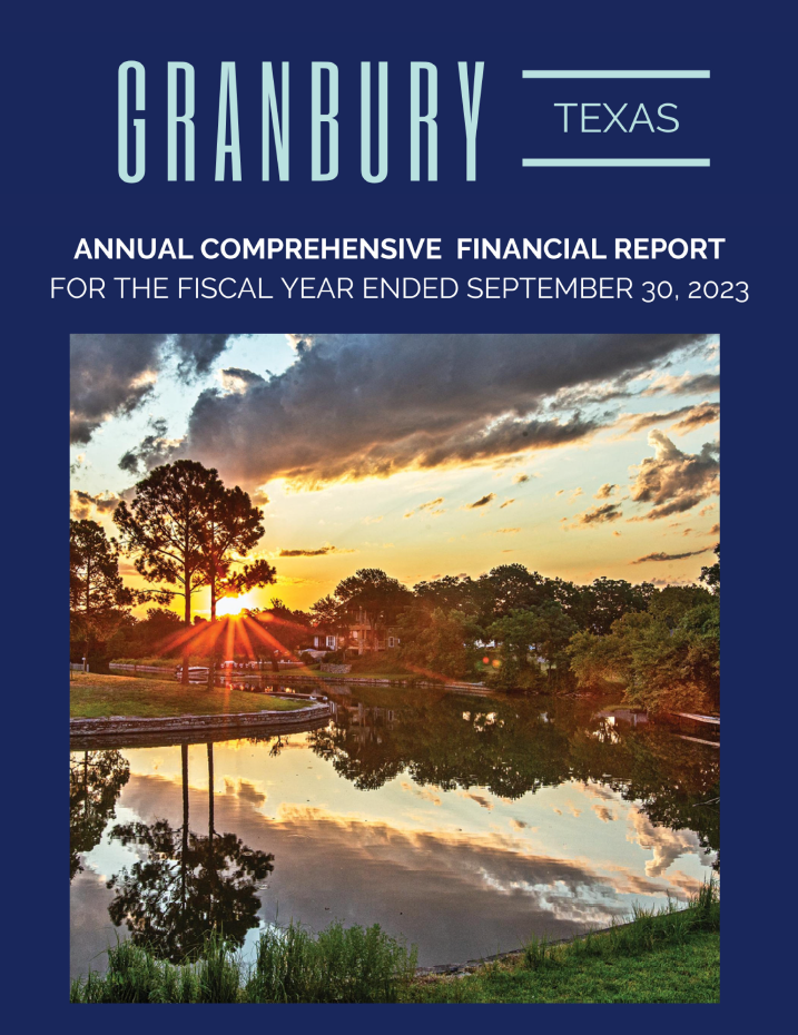 ACFR FY2023 Cover