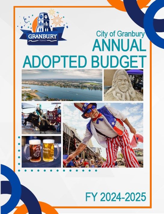 Adopted Budget Cover- FY25