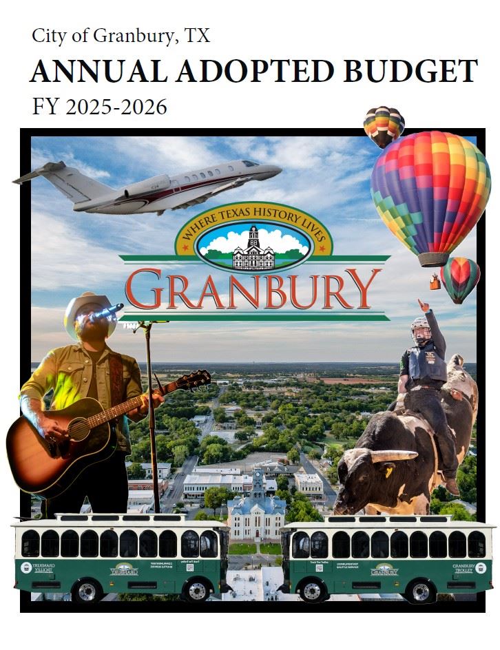 Adopted Budget Cover- FY26