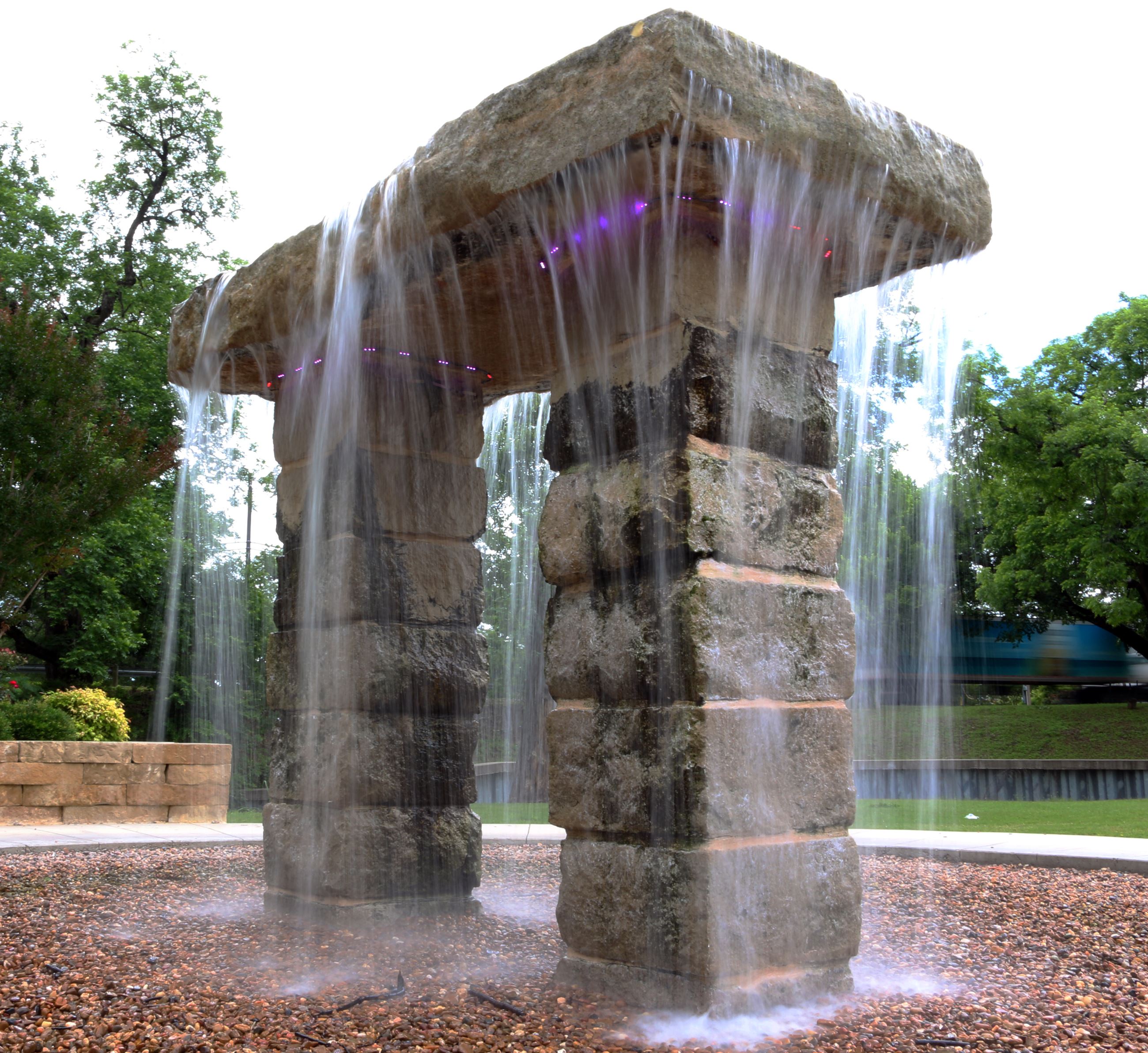 Jewel Ball Fountain in Shanley Park.